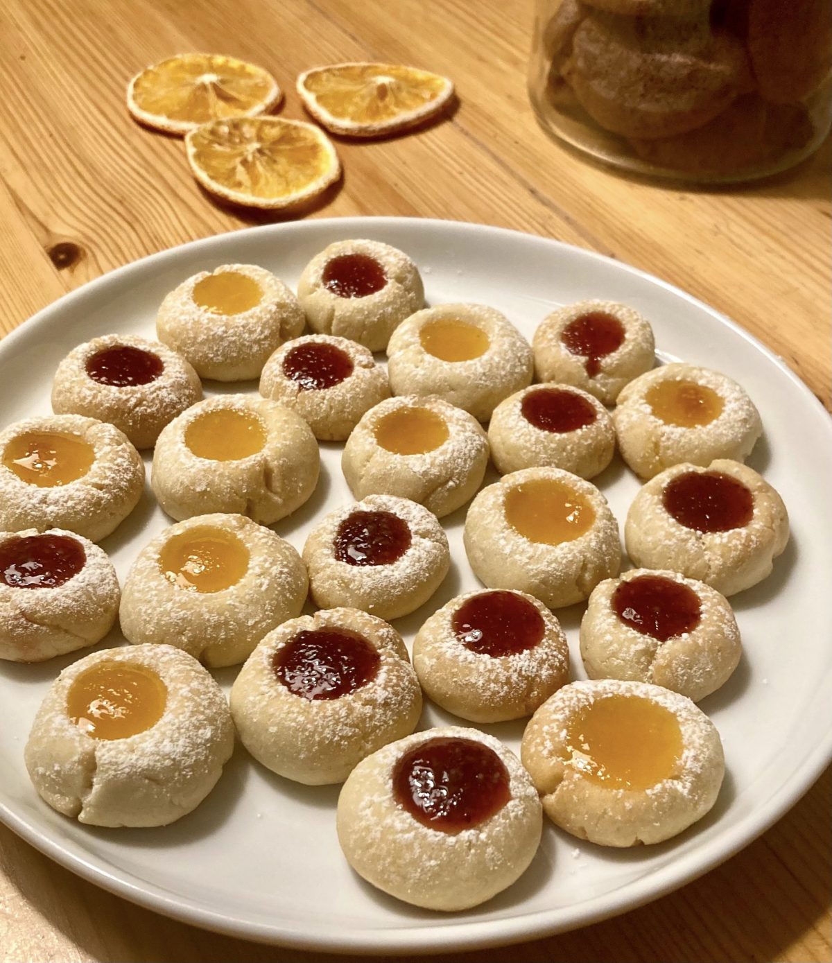 Engelsaugen (Angel Eyes) / Thumbprint Cookies