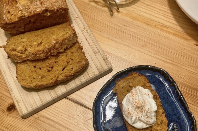 Light and Fluffy Carrot Cake Loaf