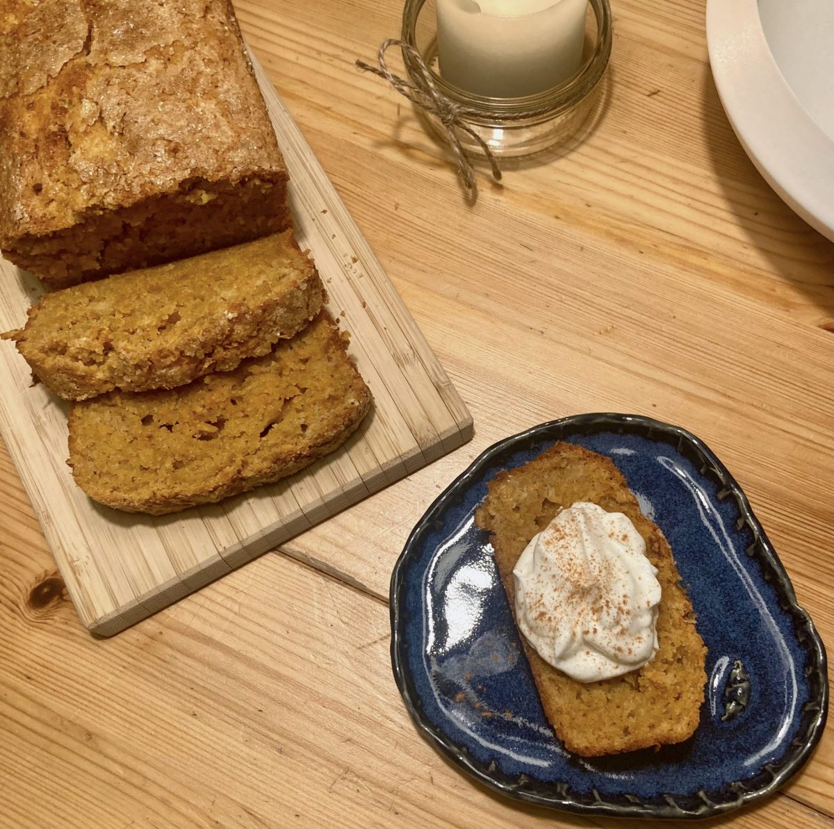 Light and Fluffy Carrot Cake Loaf